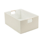 Foldable Fabric Storage Basket for Shelves