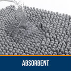 Extra Soft Absorbent Chenille Bath Rugs
