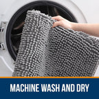 Extra Soft Absorbent Chenille Bath Rugs